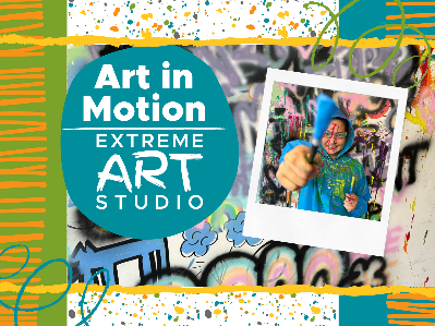 Kidcreate Studio - Eden Prairie. Art in Motion with Extreme Art Studio (5-12 Years)