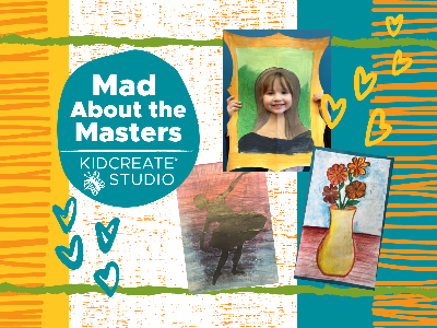 Kidcreate Studio - San Antonio. Mad About the Masters Weekly Class (5-12 Years)