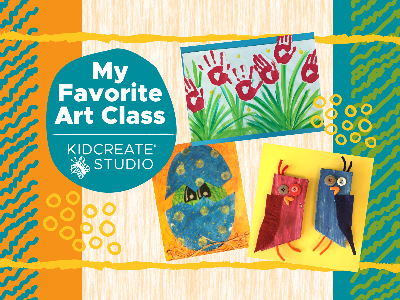 Kidcreate Studio - Houston Greater Heights. My Favorite Art Class Weekly Class (18 Months-6 Years)