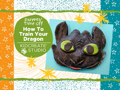 Kidcreate Studio - Eden Prairie. Parent's Time Off - How To Train Your Dragon (3-9 Years)