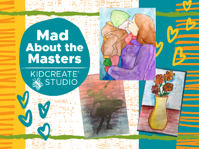 Kidcreate Studio - Dana Point. Mad About the Masters Weekly Class (9-12 Years)