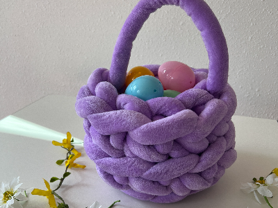 Hand Crochet an Easter Basket