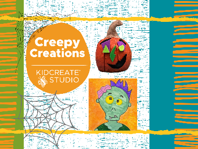 Kidcreate Studio - Alexandria. Half Day Creepy Creations (6-12 Years)